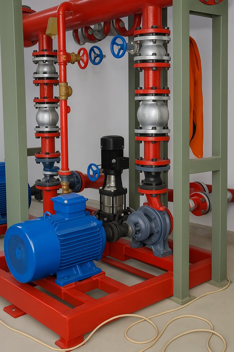 Instalasi Kelistrikan pada Hydrant Pomp