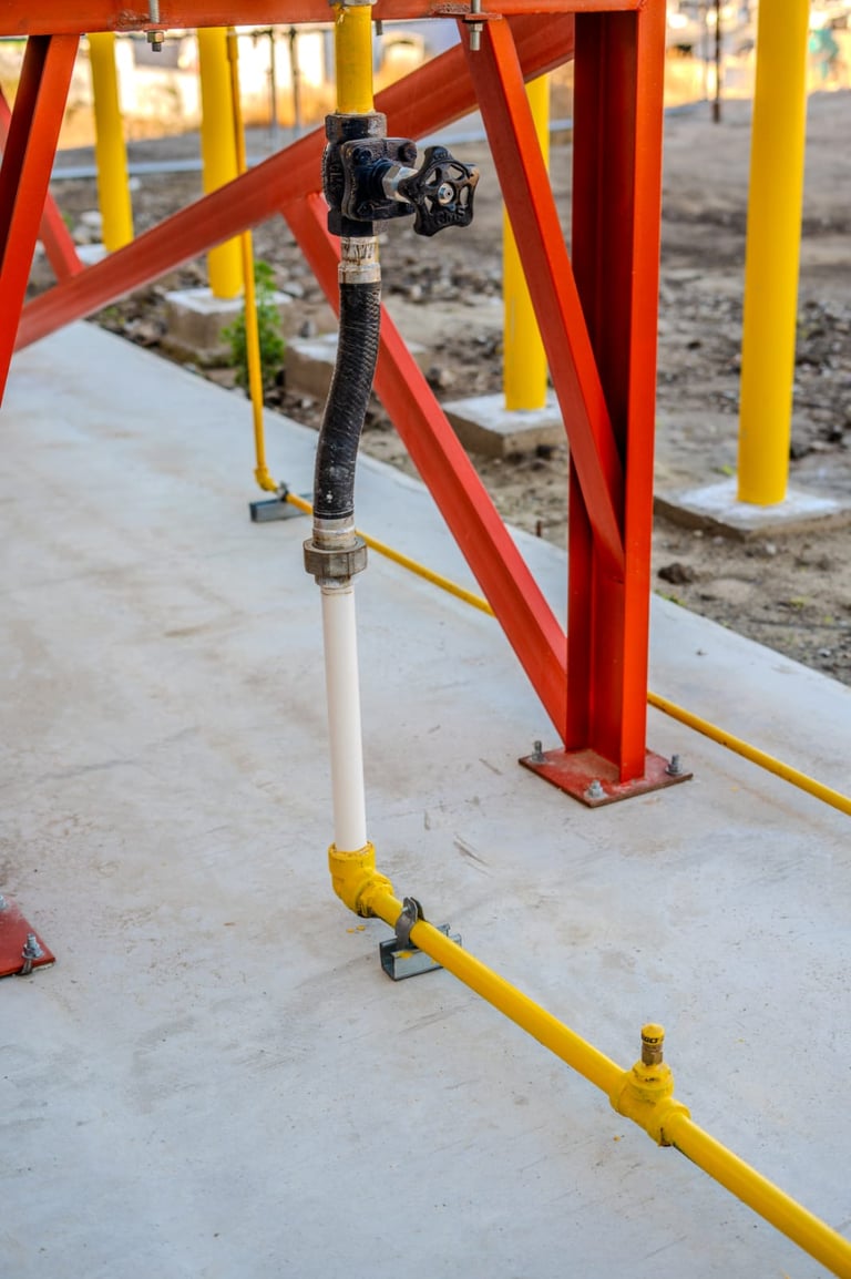 Válvula de exceso de flujo para extracción de gas líquido en instalación de vaporizadores