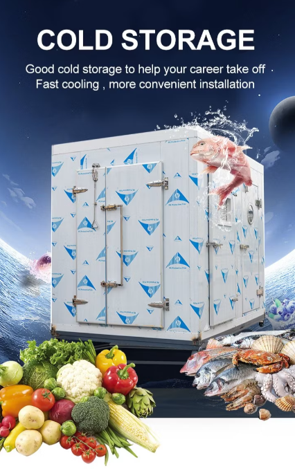 mini cold room for restaurant kitchen storage