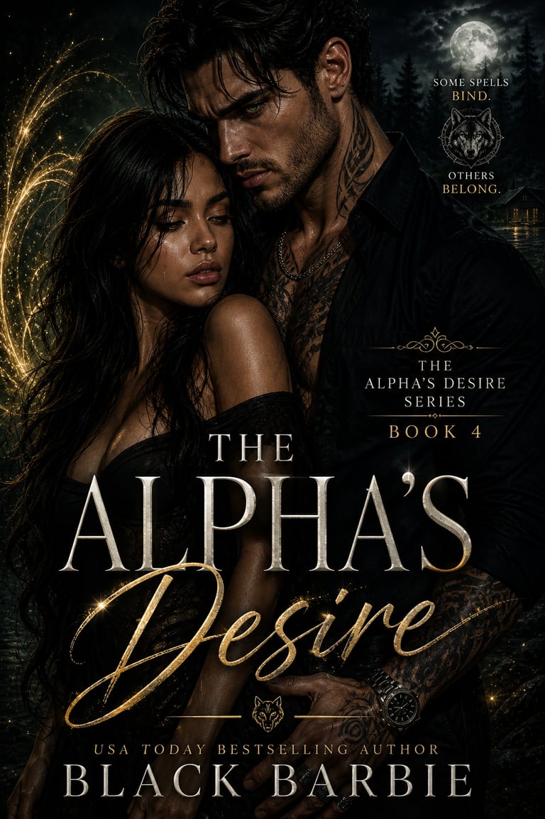 The Alpha"s Desire Series - Book 4 - cover by Black Barbie - VJ & BB Premium Fiction