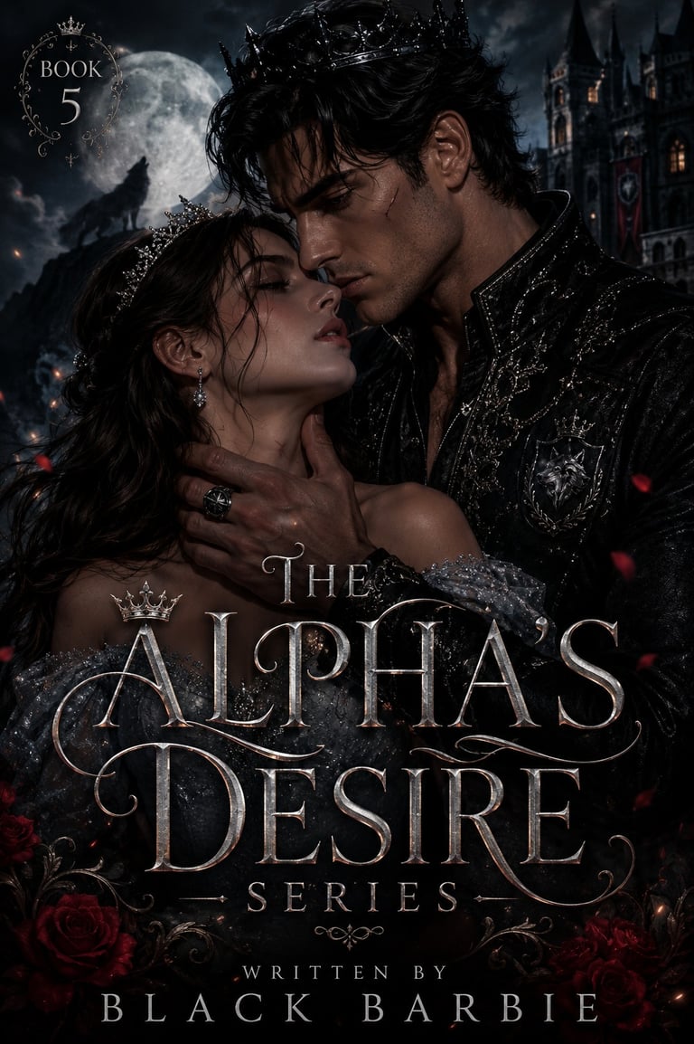 The Alpha"s Desire Series - Book 5 - cover by Black Barbie - VJ & BB Premium Fiction