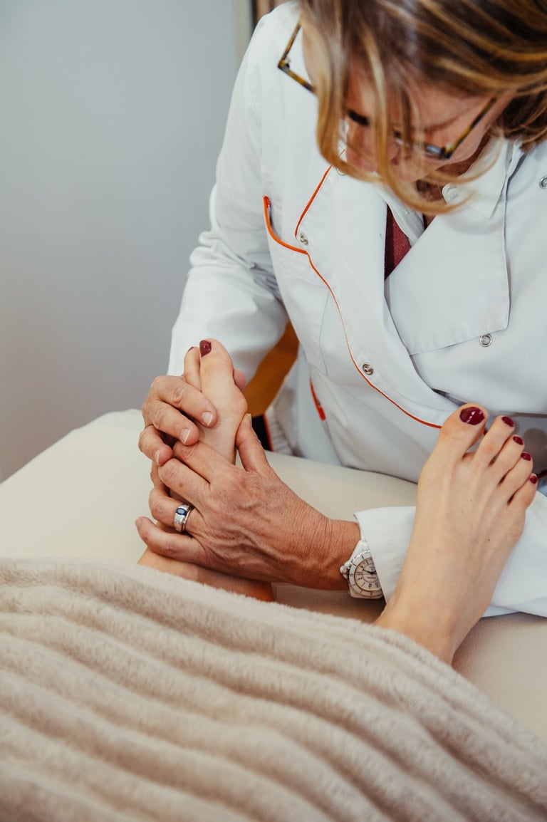 réflexologie plantaire