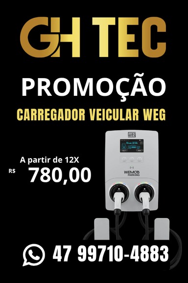 promocao carregador veicular weg