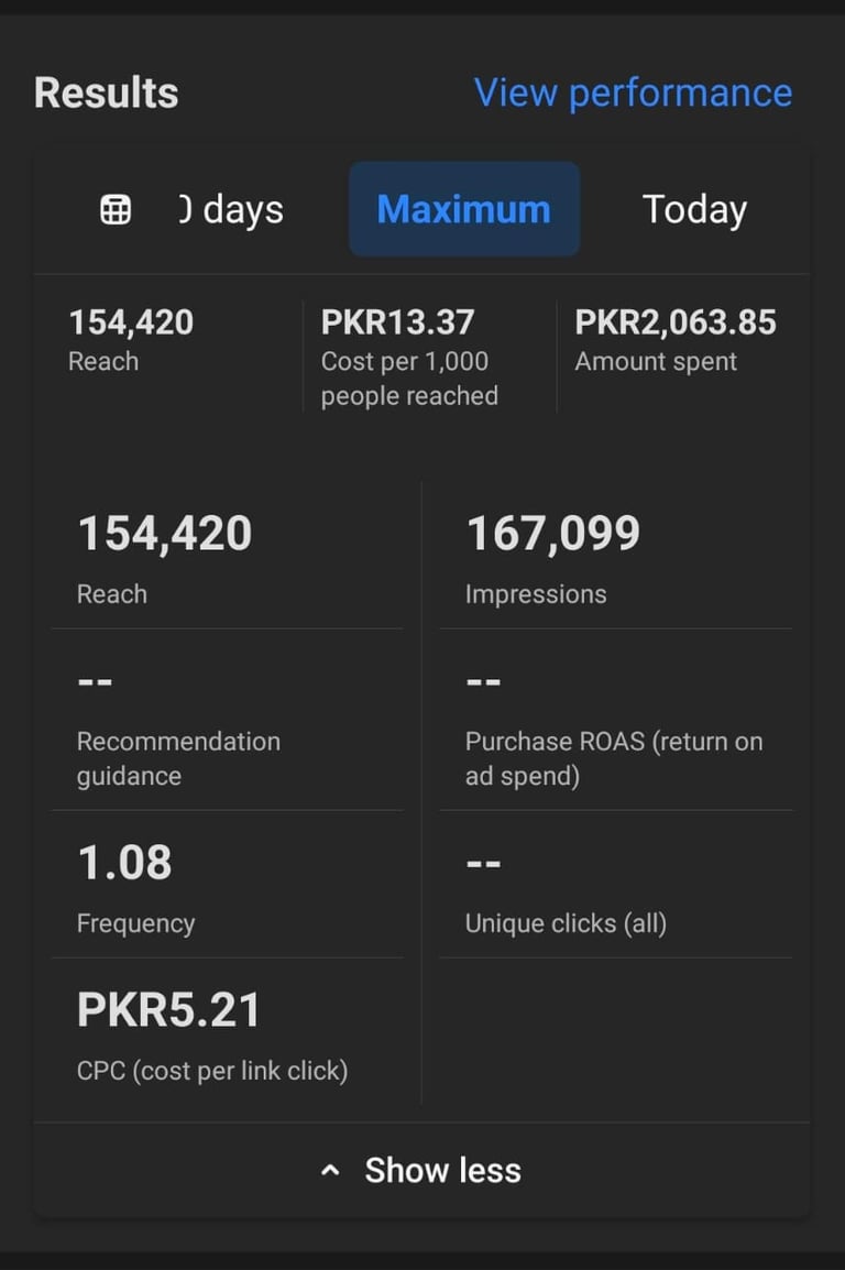 Ads result