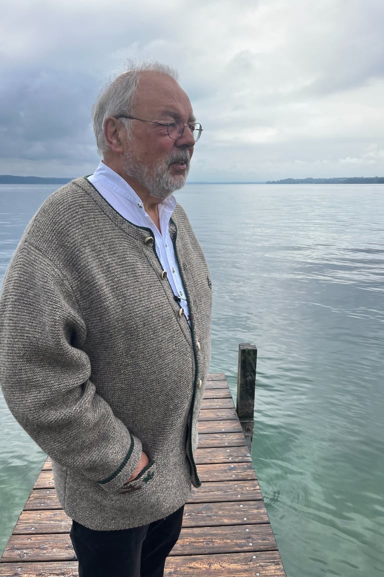 Karl Hagemann am Starnberger See, 2025