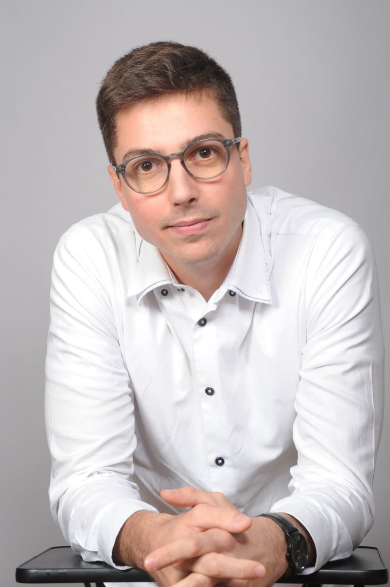 Tobias Portmann, directeur d'agence immobilière