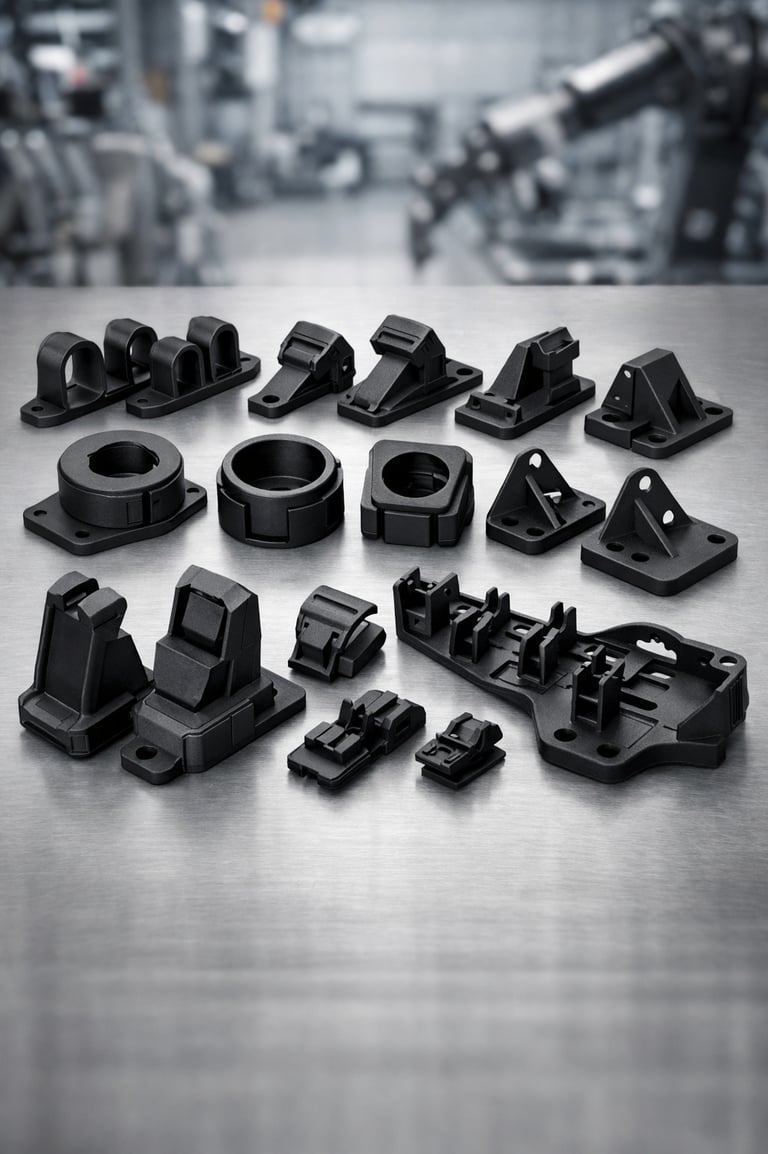 suportes industriais e automotivos