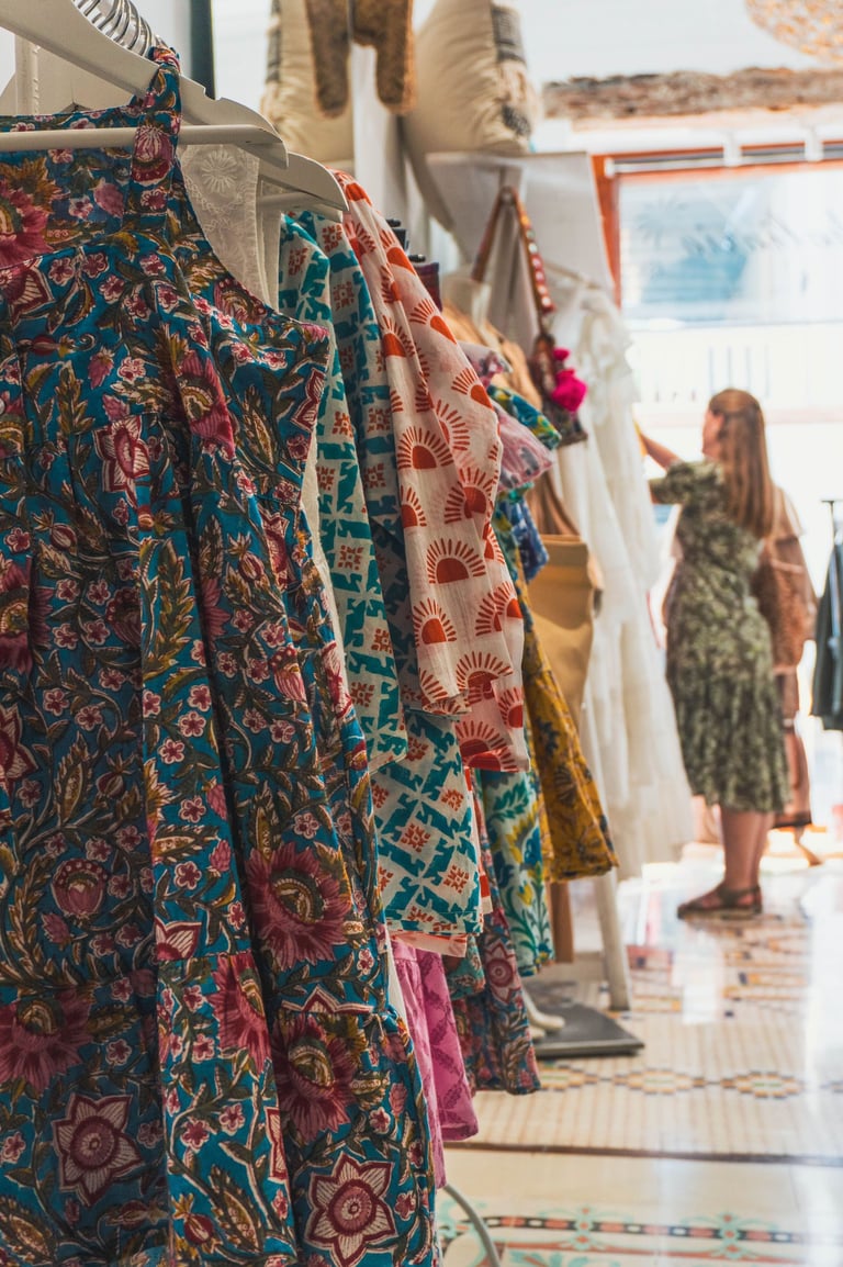 Ropa boho Ibiza para mujer y hombre Costa Blanca