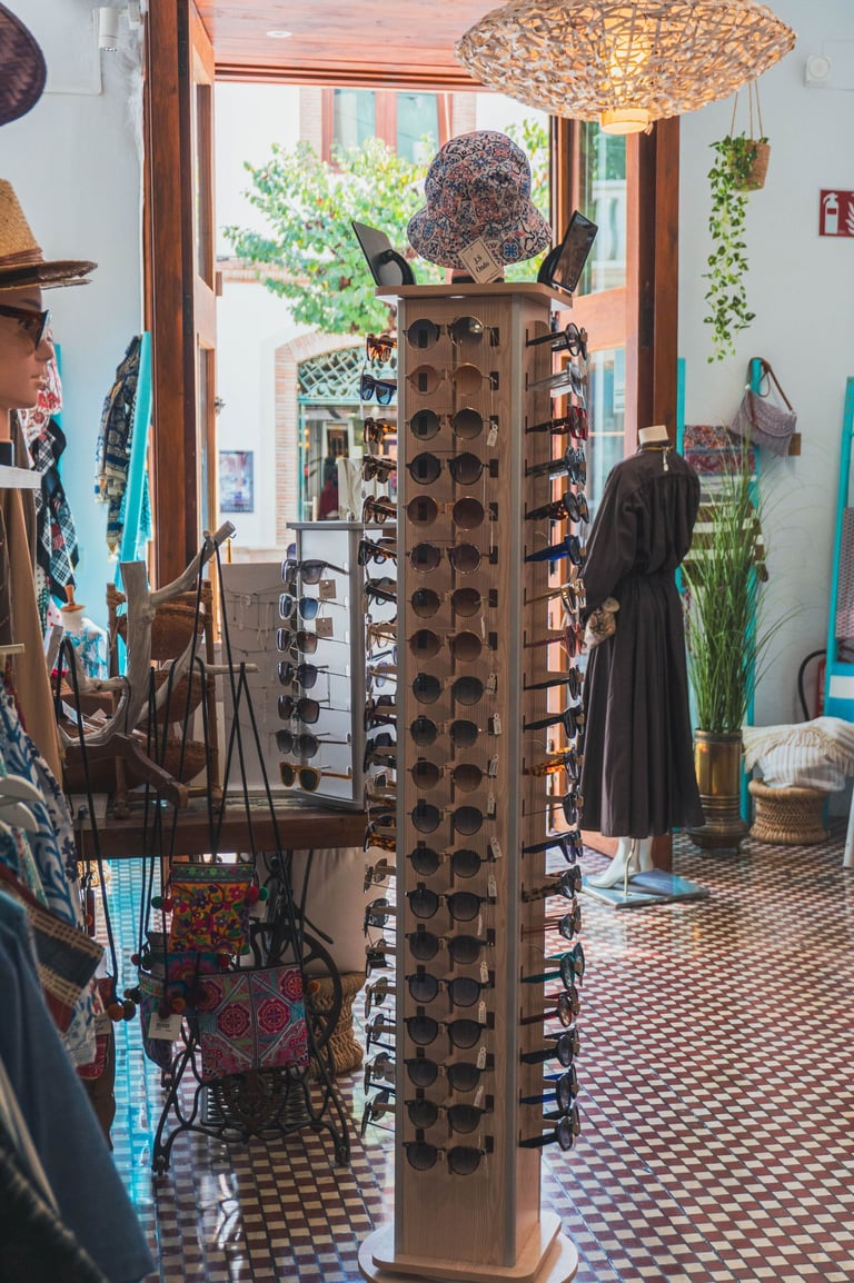 Accesorios y gafas de sol Ghaliaria Moda Costa Blanca