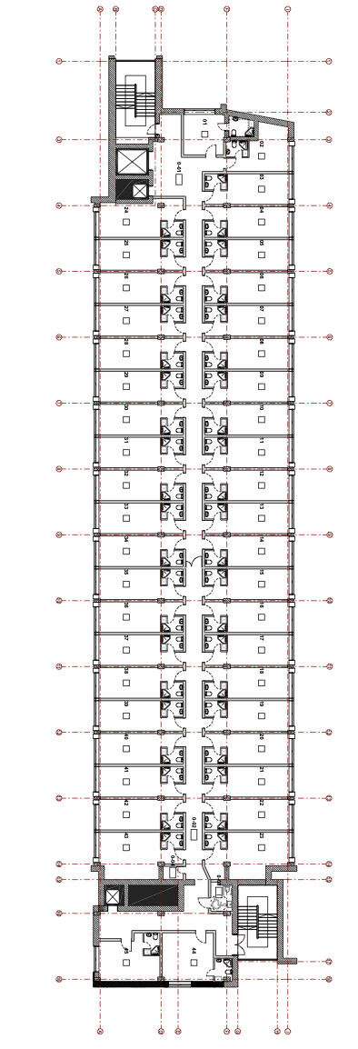 Loftų projekto Žirmūnų gatvėje Vilniuje išplanavimas