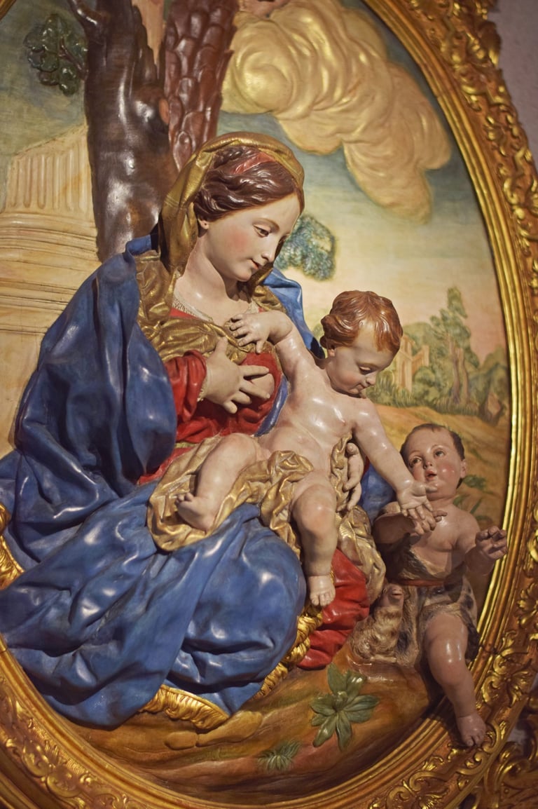 Virgen de la Leche de Francisco Salzillo