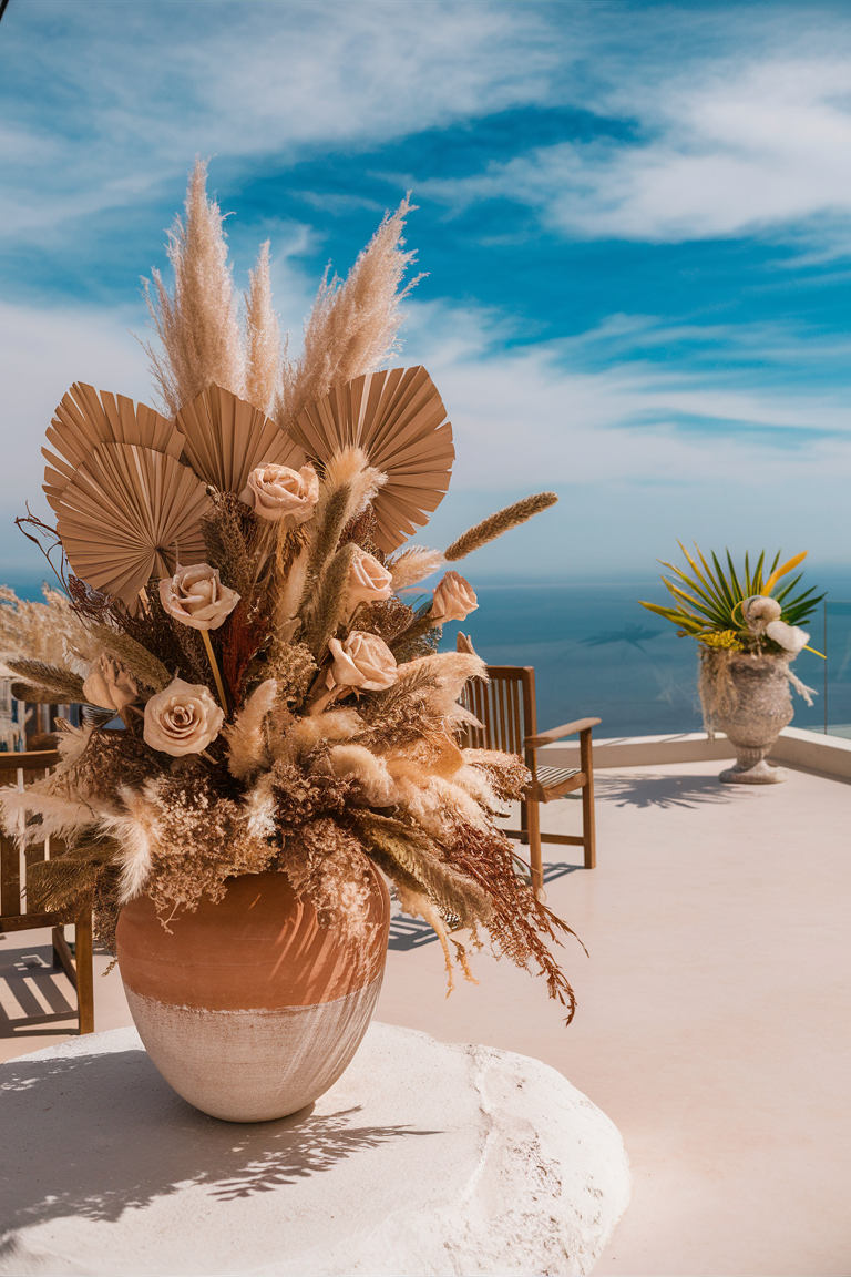 varangue Réunion décoration florale