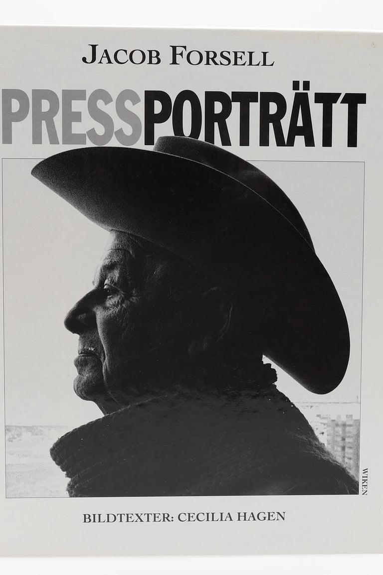 Pressporträtt bok