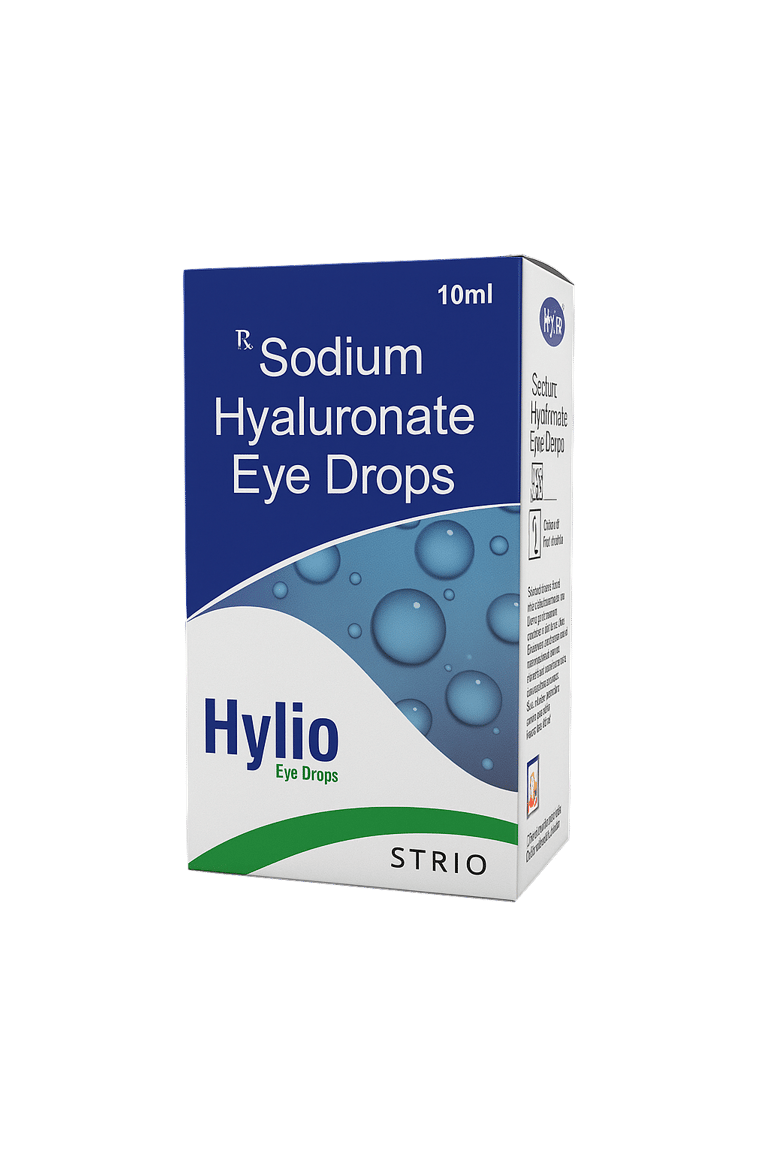 Hylio, Sodium Hyaluronate Eye Drop By Strio Healthcare