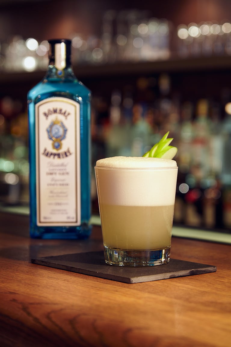 Gin Fizz Sour.