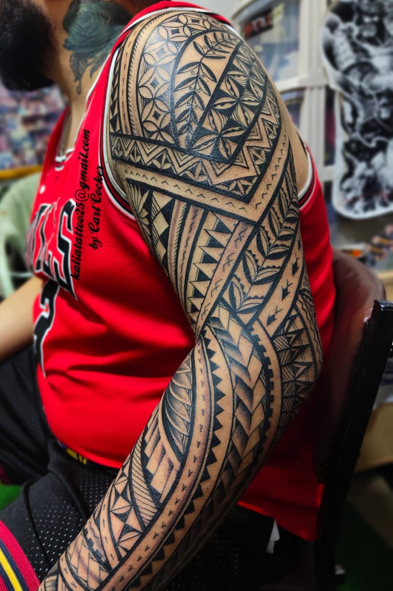 carl cocker polynesian tattoo artist brisbane sydney perth australia 