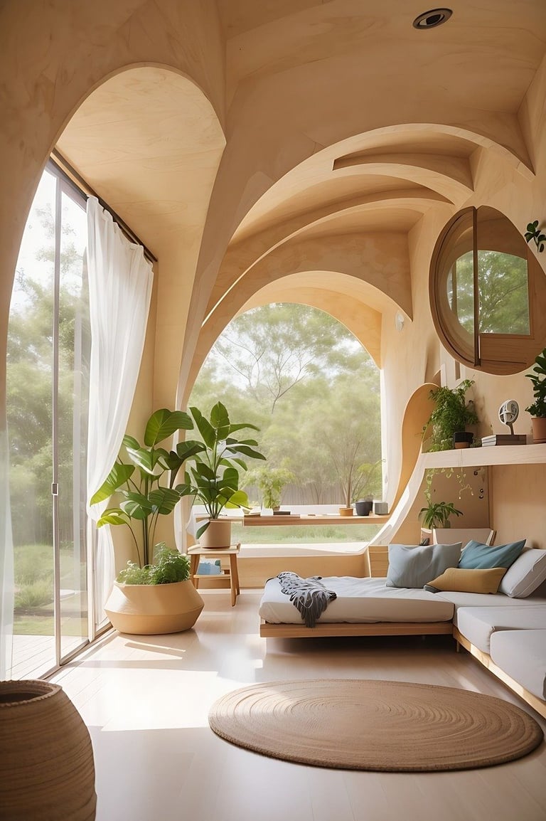 a living room with a couch and a couch