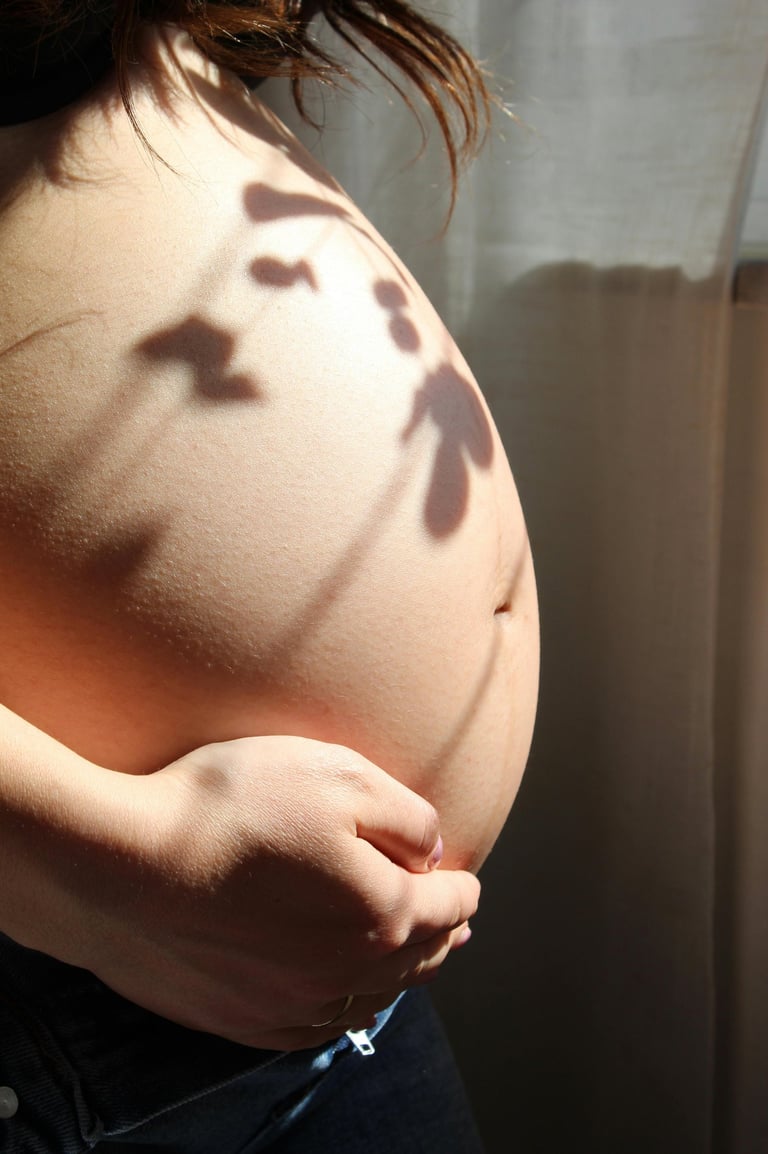 femme enceinte accouchement physiologique enfantement naturel