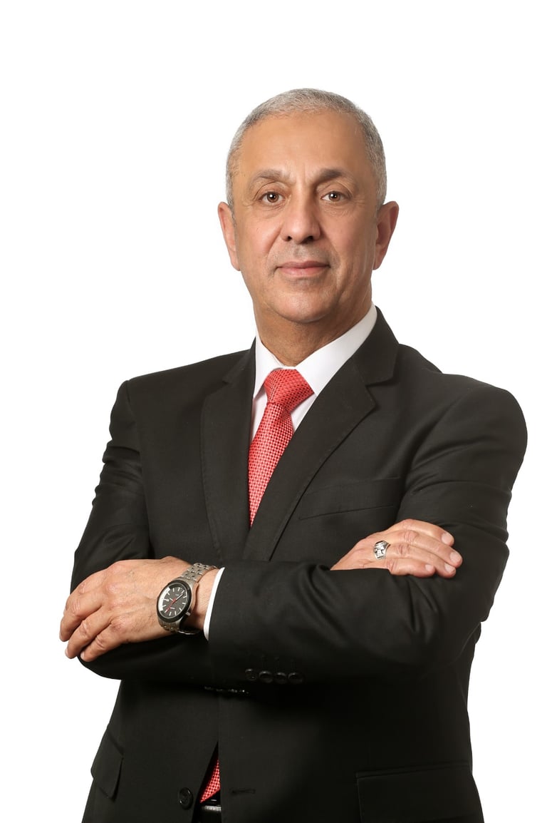 A portrait of trainer Amjad Omar Attia 