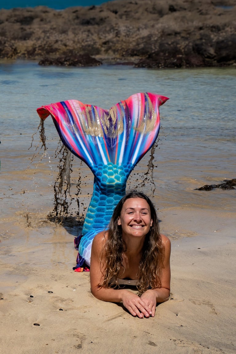 Mermaid on the beach