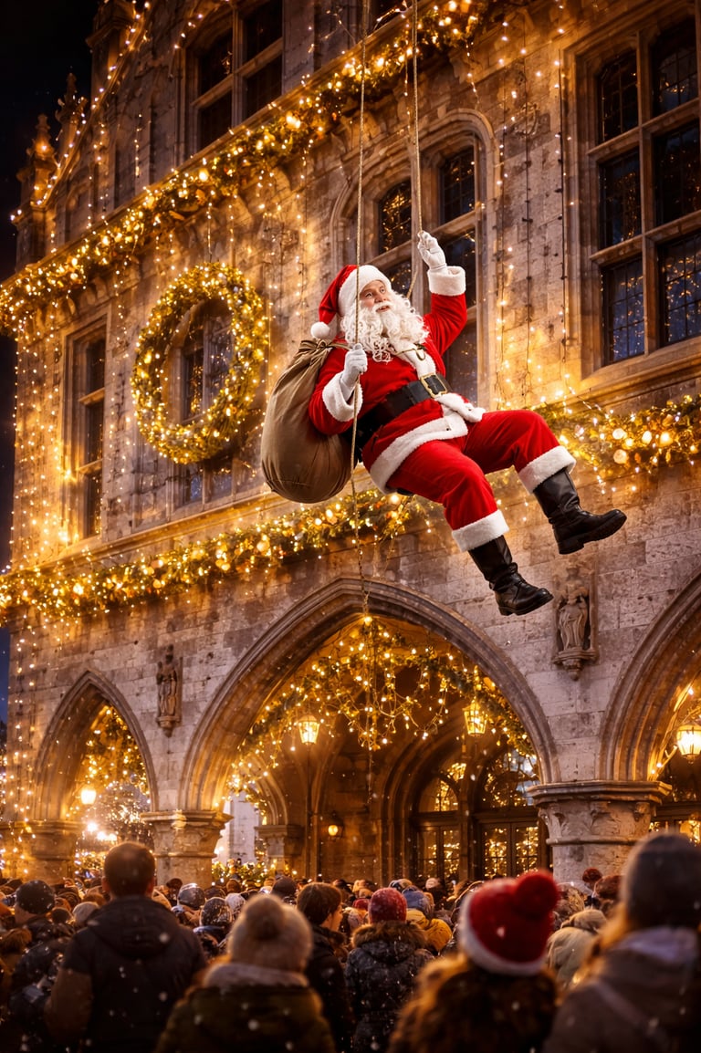 descente de pére noël nord