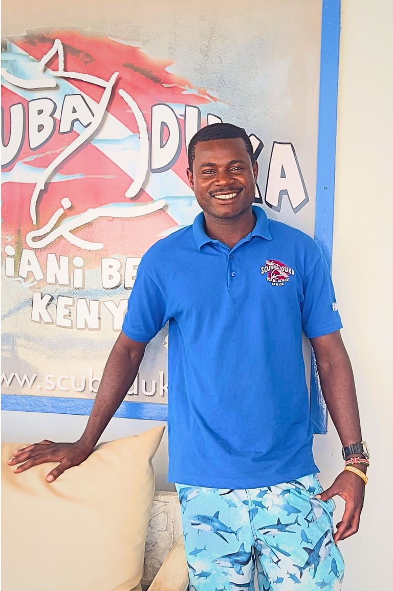Scuba duka staff Juma