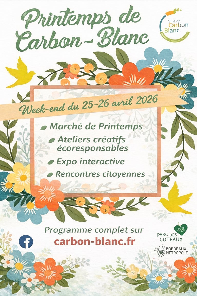 Printemps de Carbon Blanc 26 avril 2026