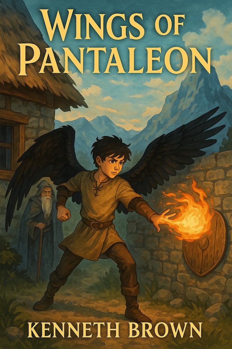 Wings of Pantaleon is book 2 in the Kestrel the Falcon Prince series by Kenneth Brown 