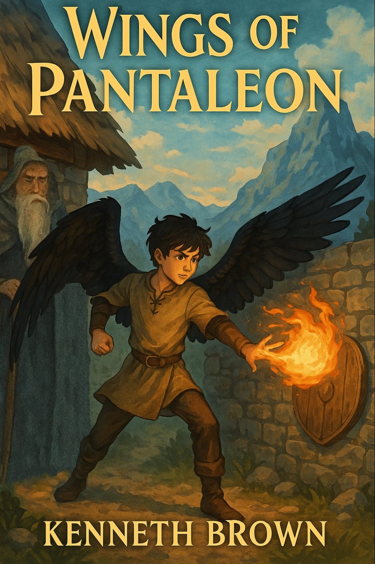 Wings of Pantaleon is book 2 in the Kestrel the Falcon Prince series by Kenneth Brown 