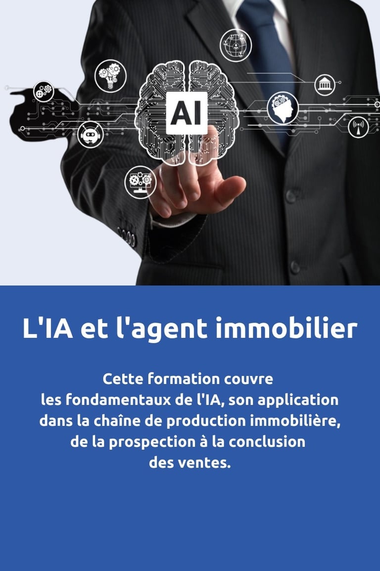 Formation l'IA et l'agent immobilier
