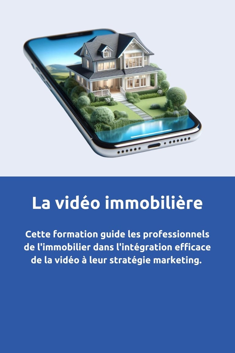 Formation vidéo immobilière