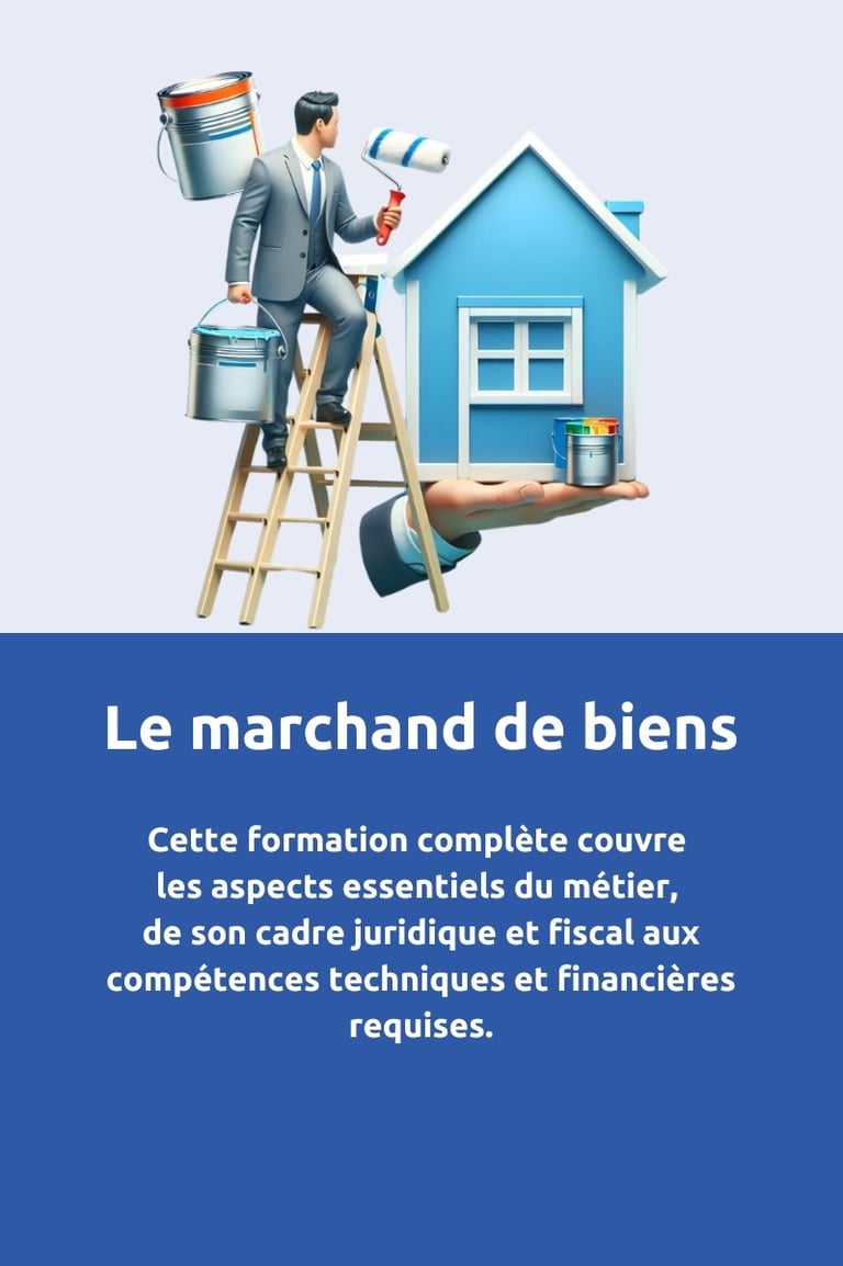 Formation le marchand de biens