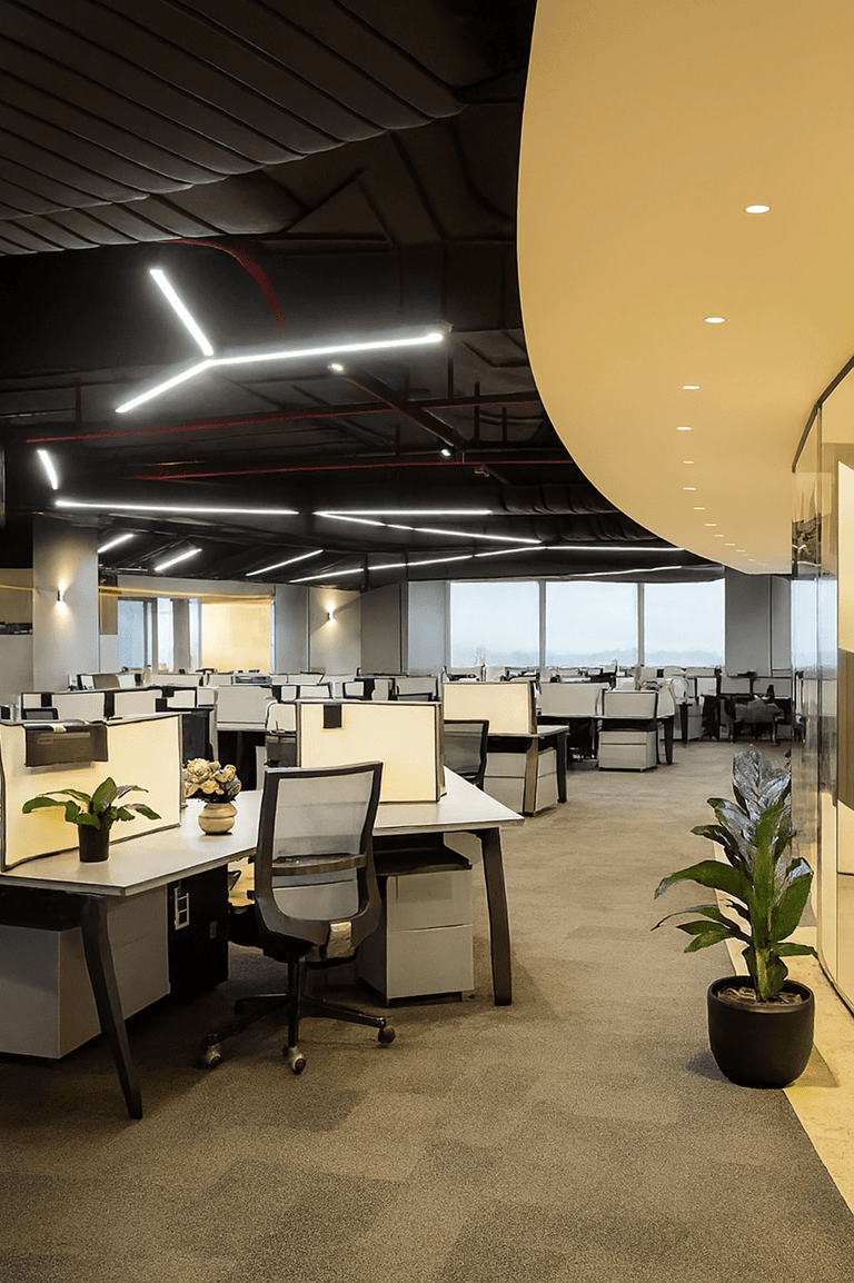 Services généraux, open-space