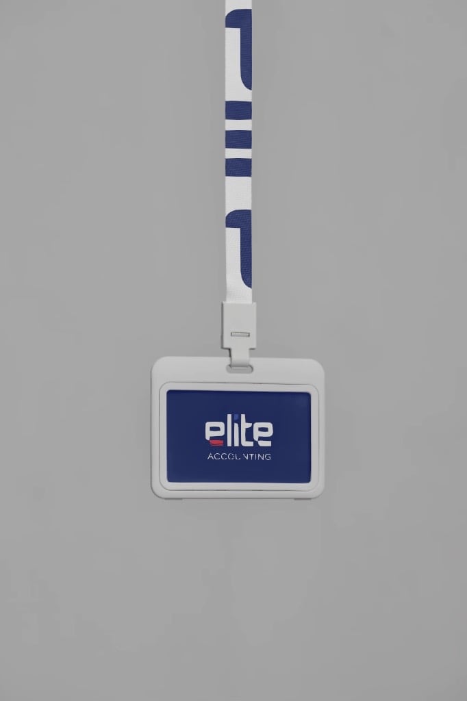 ID personeli e personalizuar për studion Elite Accounting