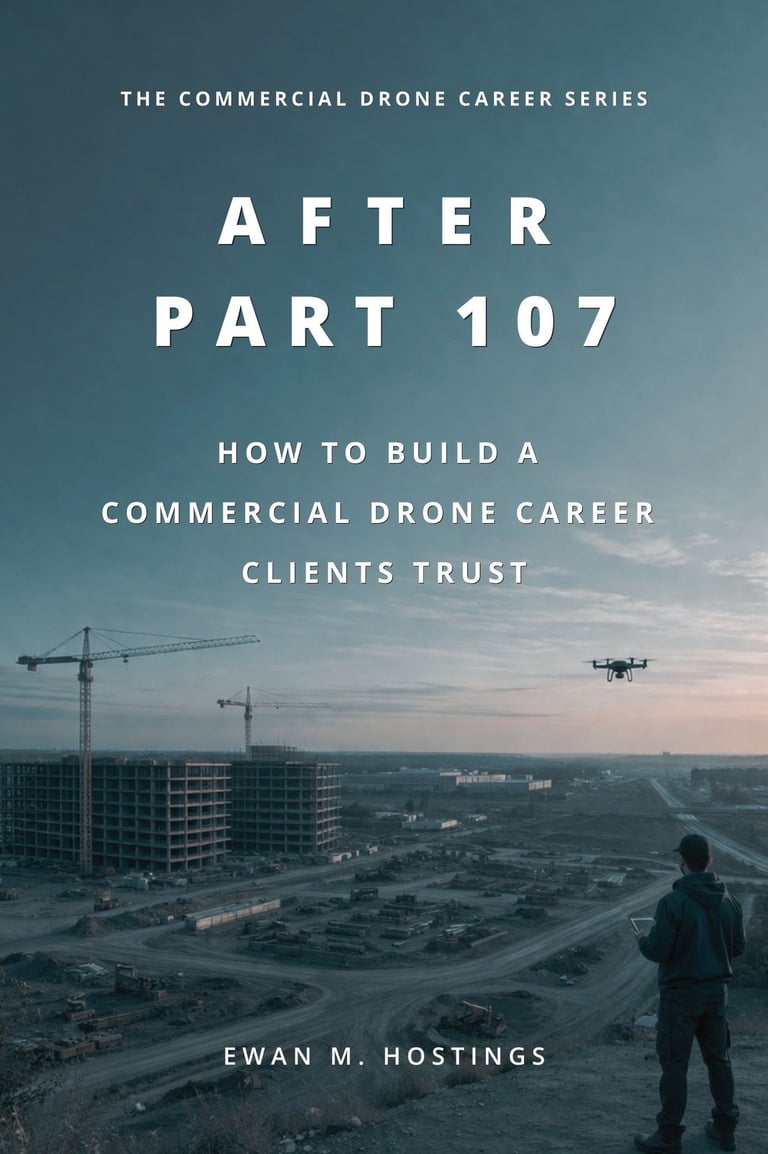 After Part 107 How to Build a Commercial Drone Career Clients Trust book by Ewan M. Hostings