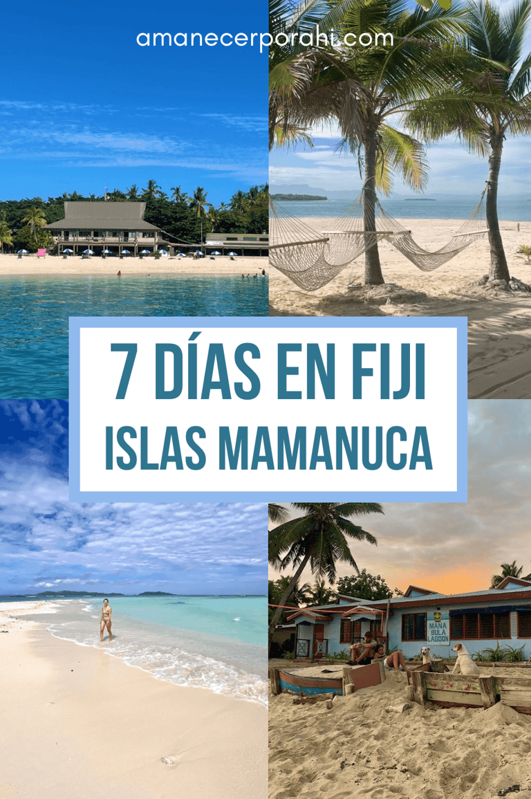 7 días en las islas Mamanuca, dónde alojarse en Fiyi