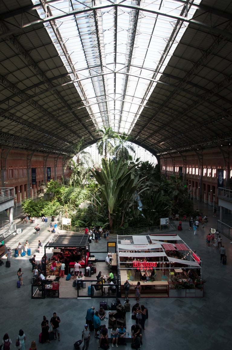 Atocha Station Tropical Garden, Rafael Moneo