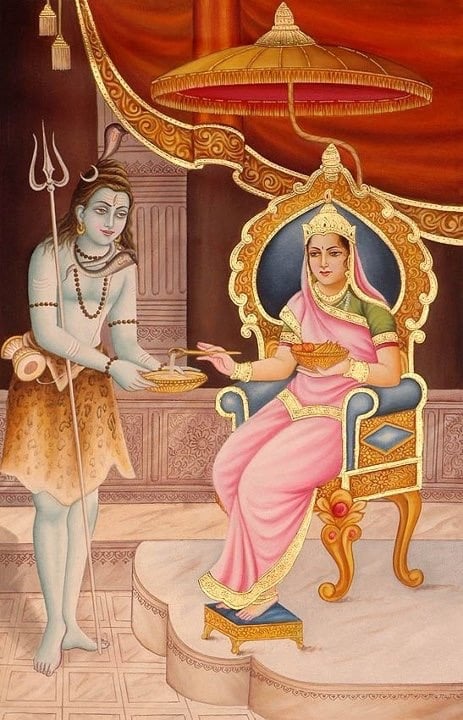 Shiva e Annapurna