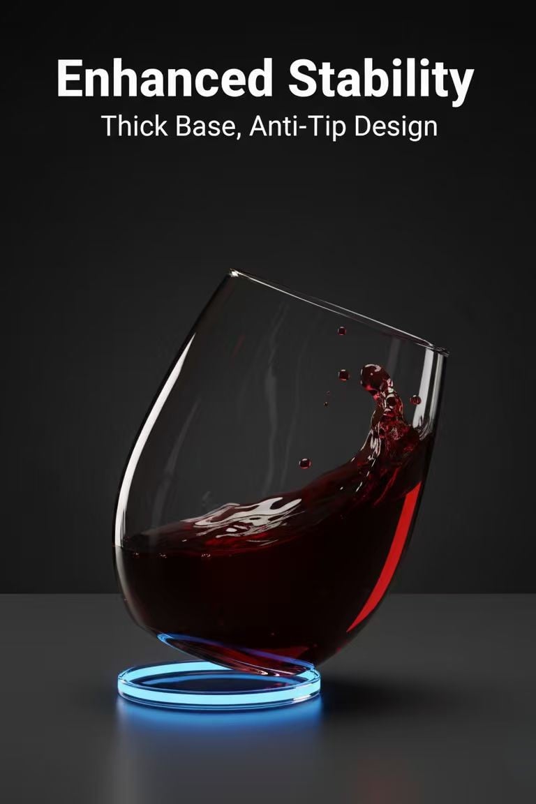 Stemless Wine Glasses wholesale in China