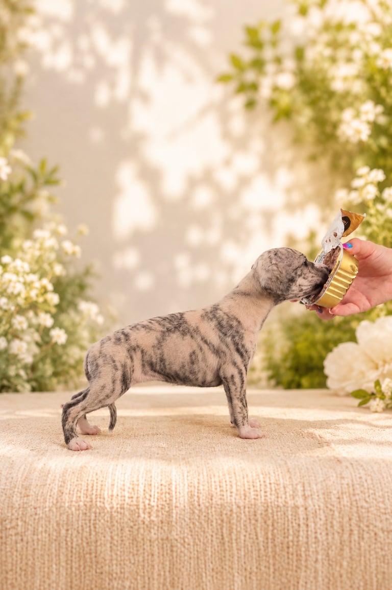 femelle whippet des rives de riss