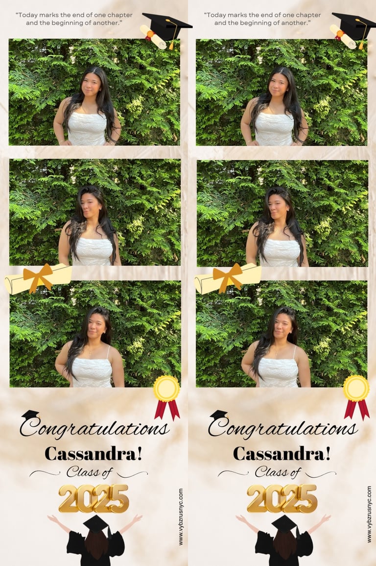 graduation overlay 2x6