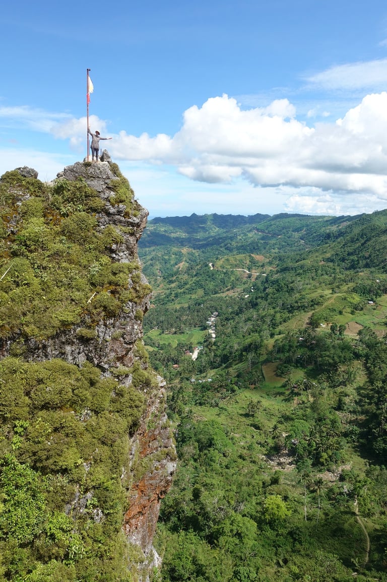 Janet at Kandungaw Peak