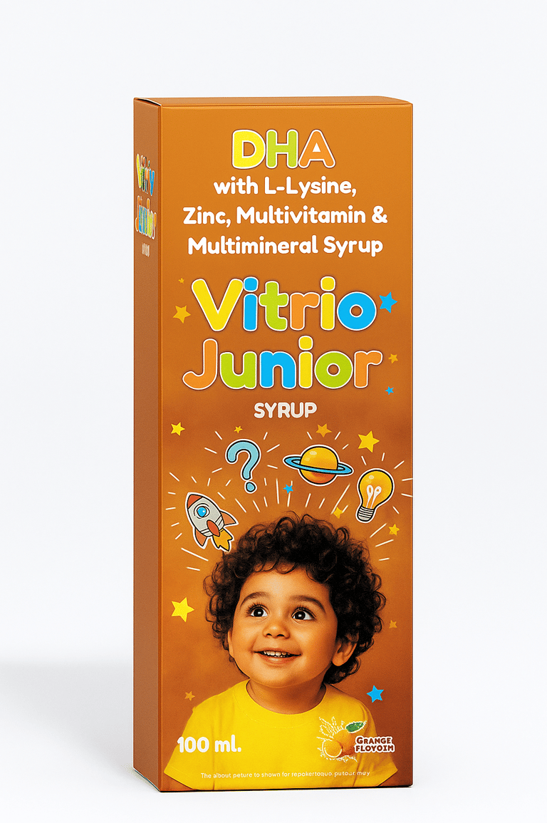Vitrio Junior - Children's multivitamin with DHA by Strio Healthcare