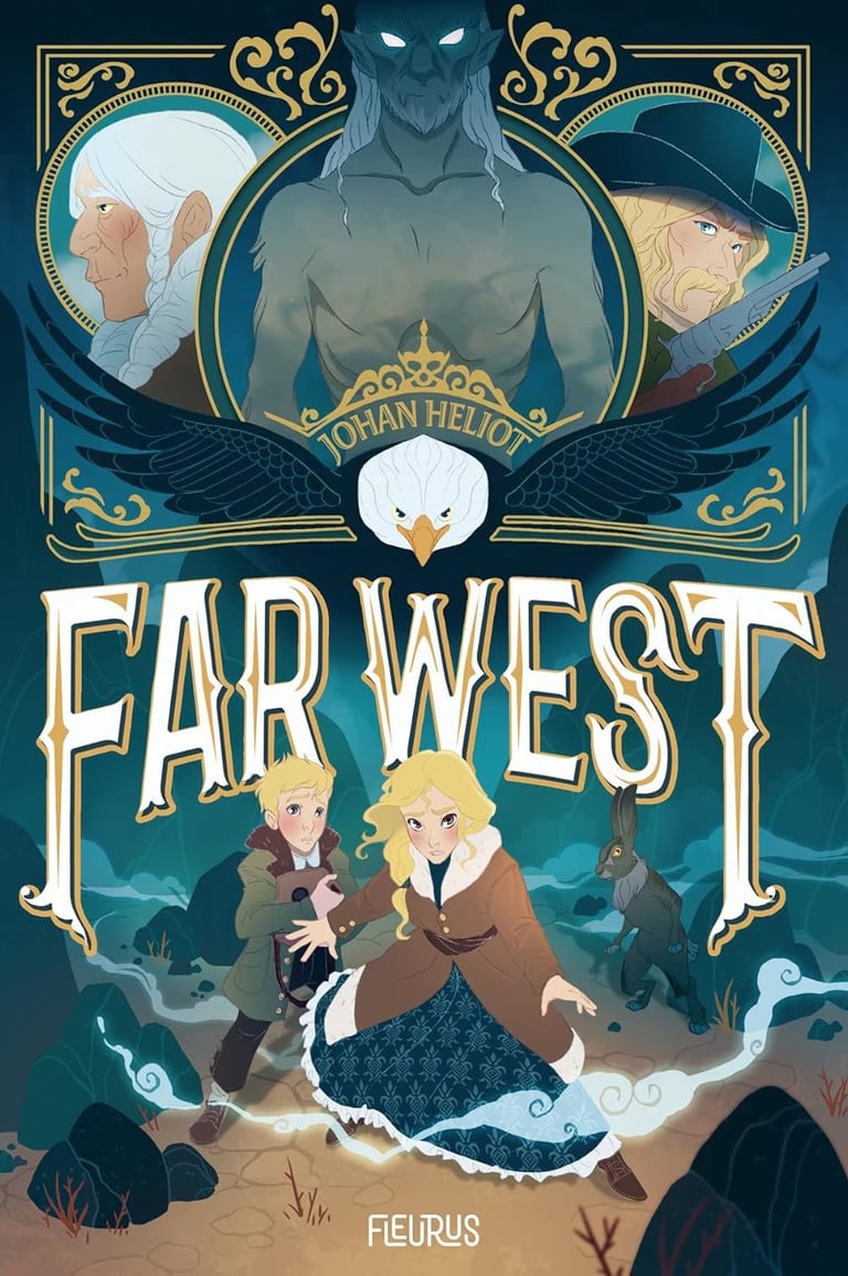 Première de couverture du roman Far west
