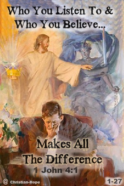 Who we listen to makes all the difference