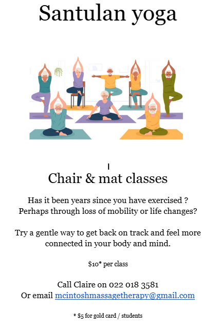 Martinborough Yoga class for all levels of fitness