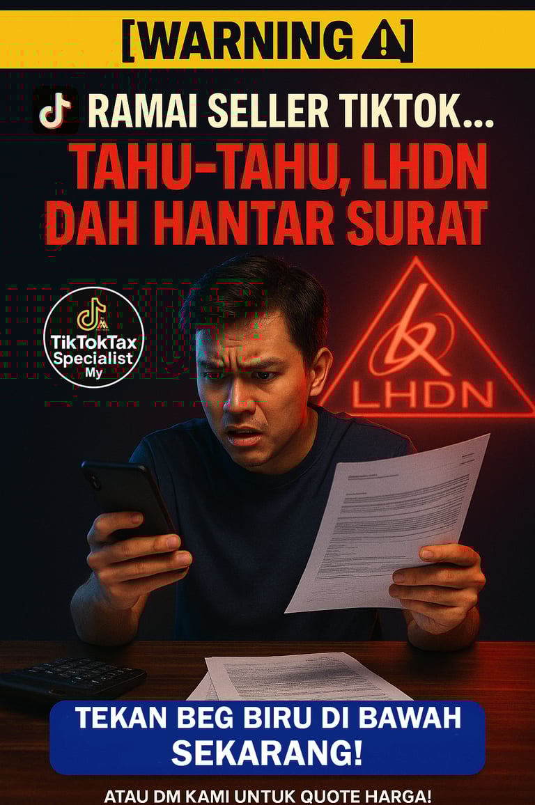 tahu-tahu dah dapat surat dari lhdn