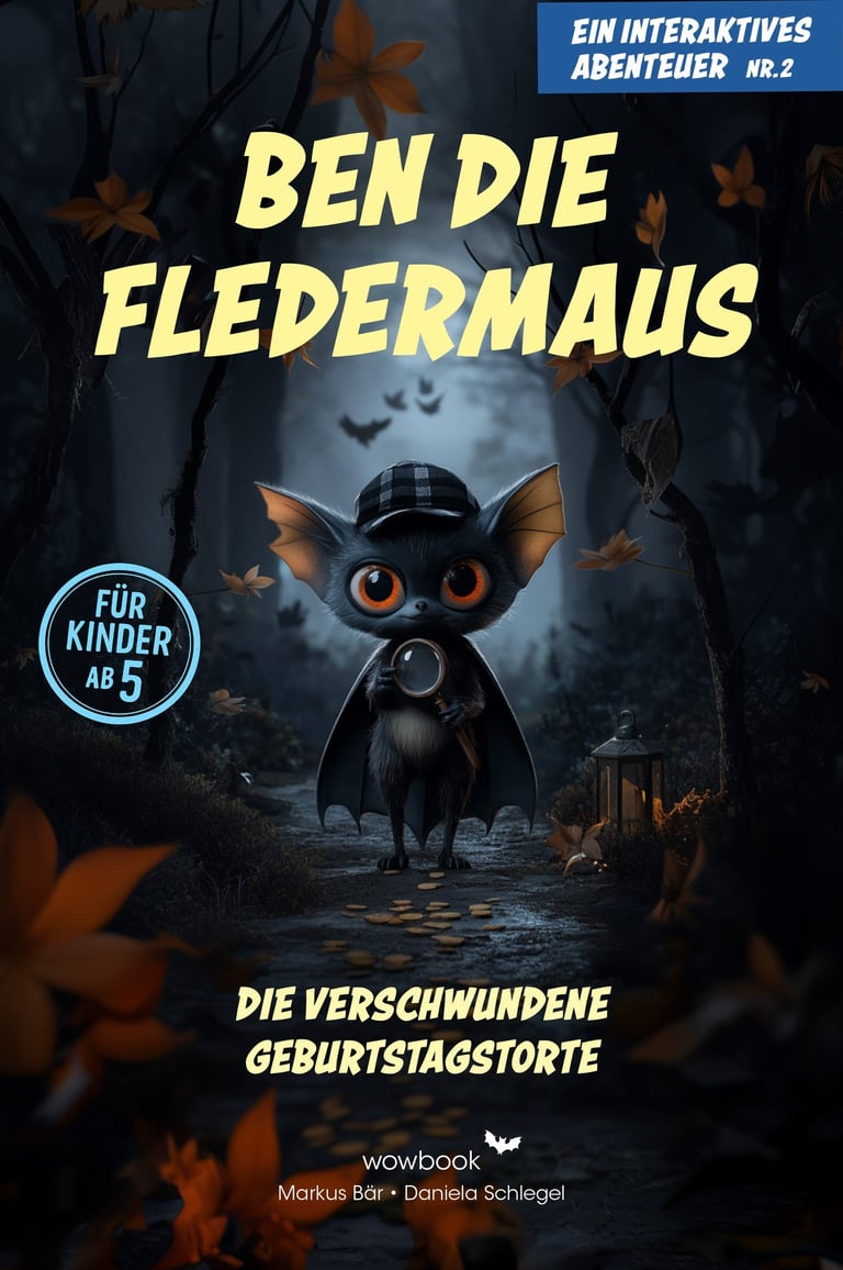 Ein Interaktives Exitgame - Ben die Fledermaus - Die verschwundene Geburtstagstorte