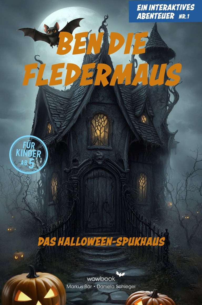 Ein Interaktives Exitgame - Ben die Fledermaus - Das Halloween-Spukhaus