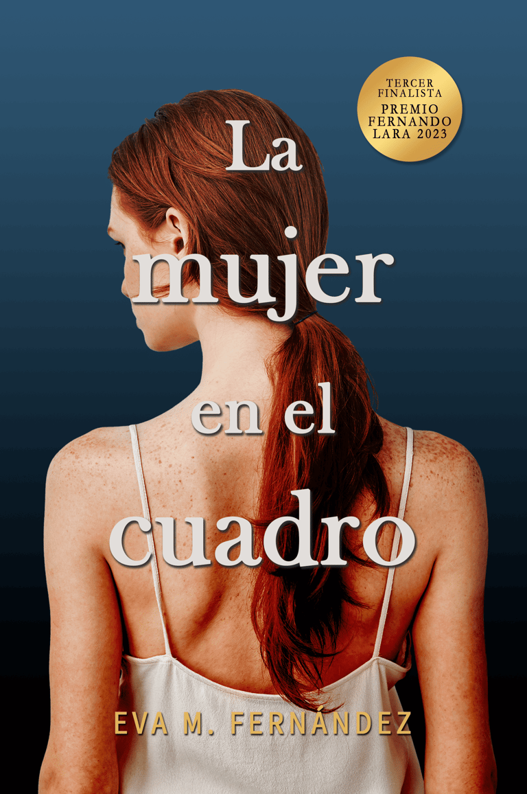 Portada de la novela La mujer en el cuadro de Eva M. Fernández